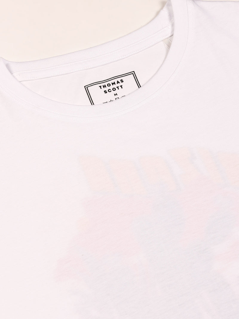 Thomas Scott Men Oversized Graphic Printed Cotton Bio Finish T-shirt