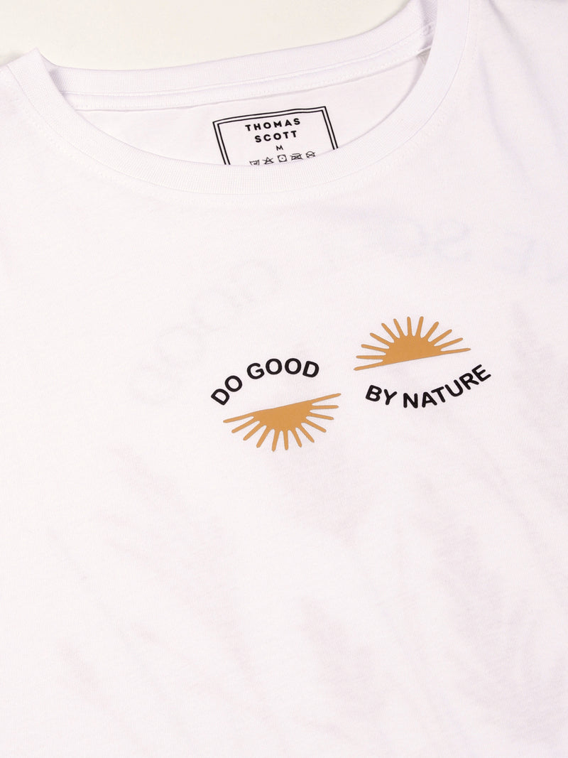 Thomas Scott Men Round Neck Printed Cotton Oversized T-shirt