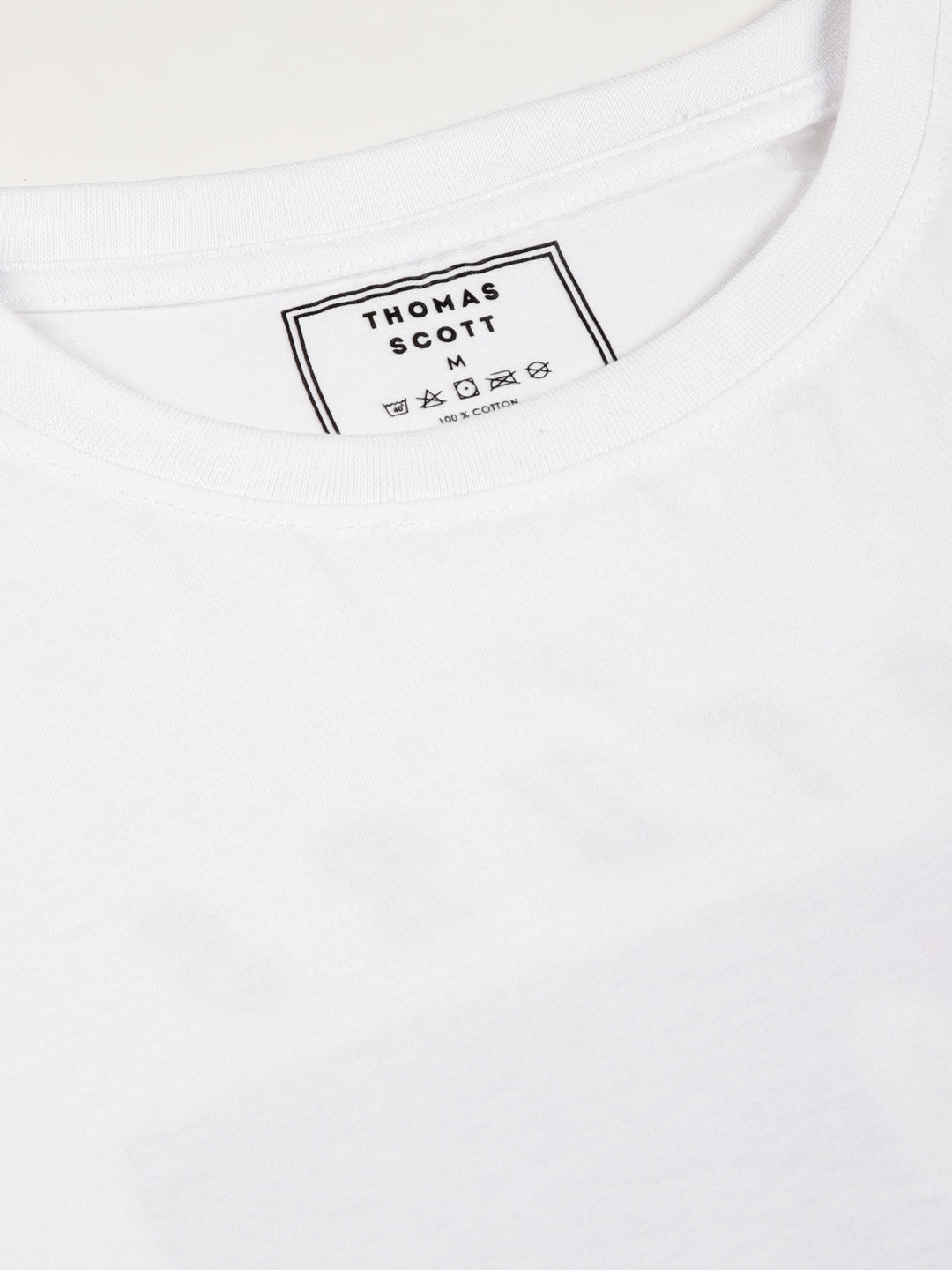 Thomas Scott Men Graphic Printed Drop-Shoulder Sleeves Oversized Pure Cotton T-shirt