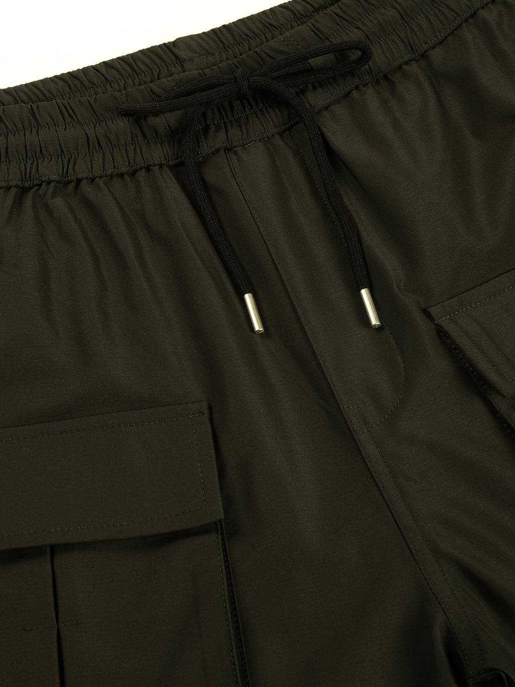 Thomas Scott Men Smart Loose Fit Wrinkle Free Cargos Trousers