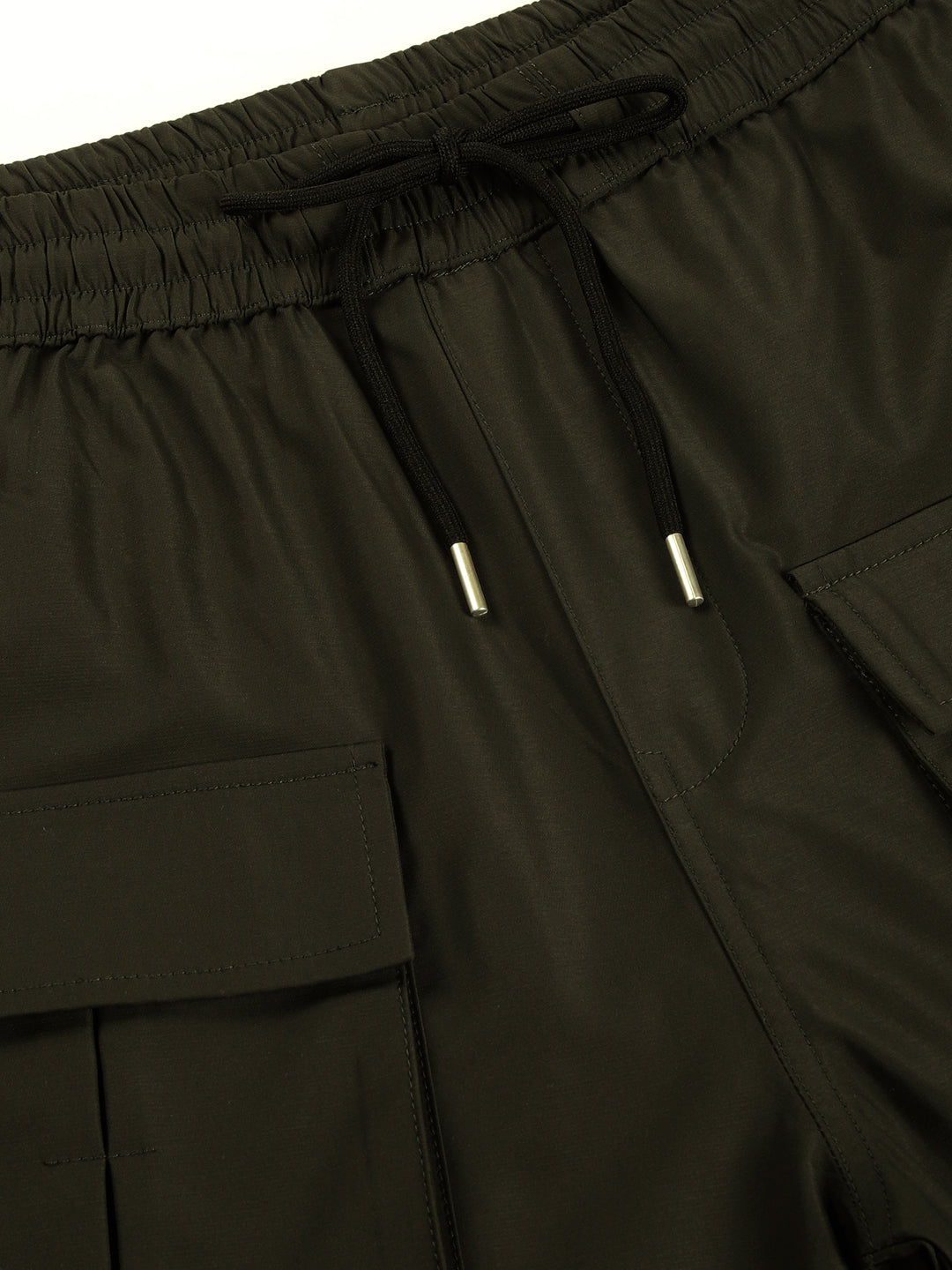 Thomas Scott Men Smart Loose Fit Wrinkle Free Cargos Trousers
