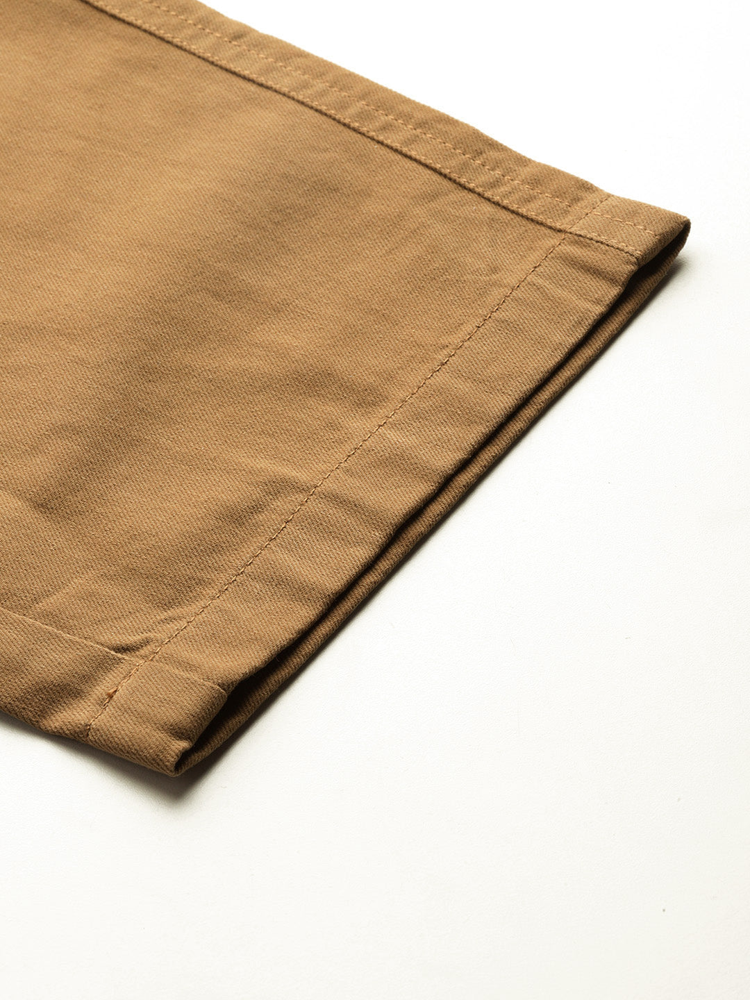 Thomas Scott Men Plus Size Smart Easy Wash Pure Cotton Cargos Trousers