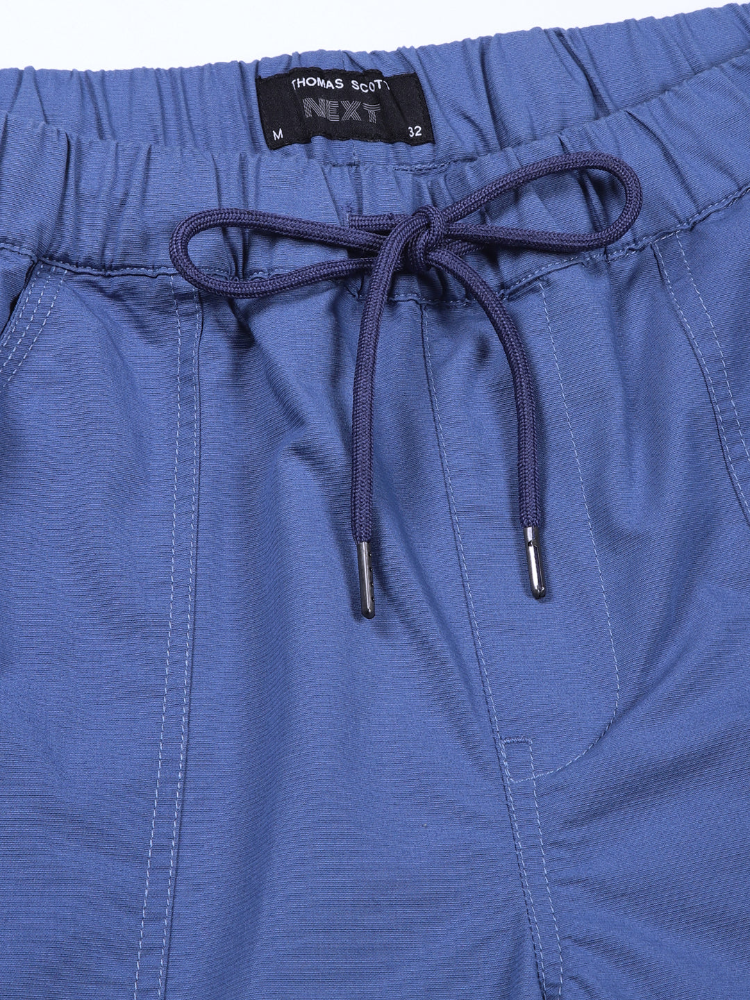 Thomas Scott Men Blue Classic Slim Fit Joggers