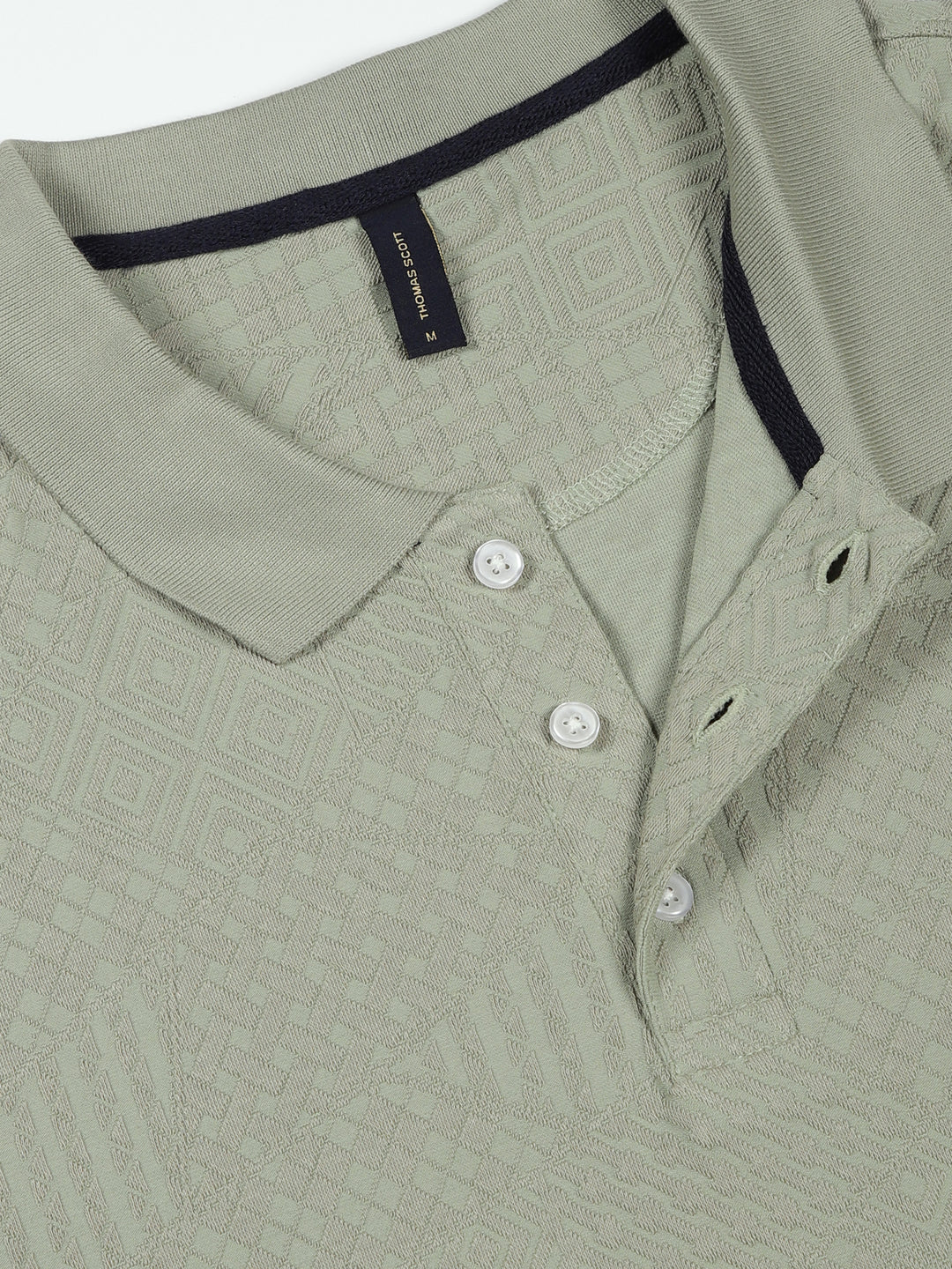 Thomas Scott Men Pista Polo Collar T-shirt