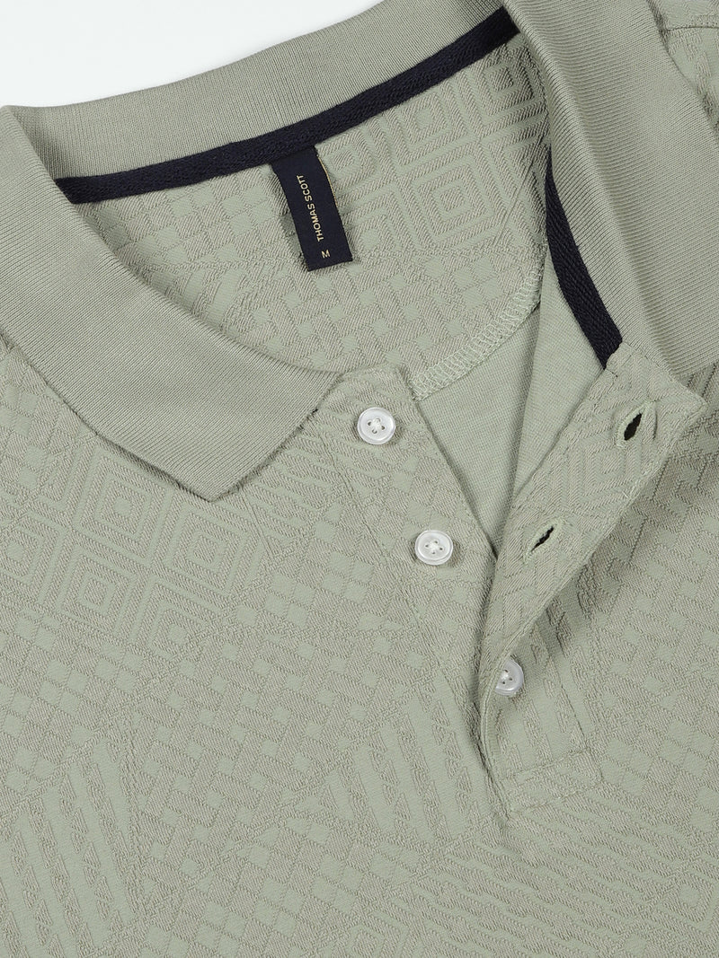 Thomas Scott Men Pista Polo Collar T-shirt