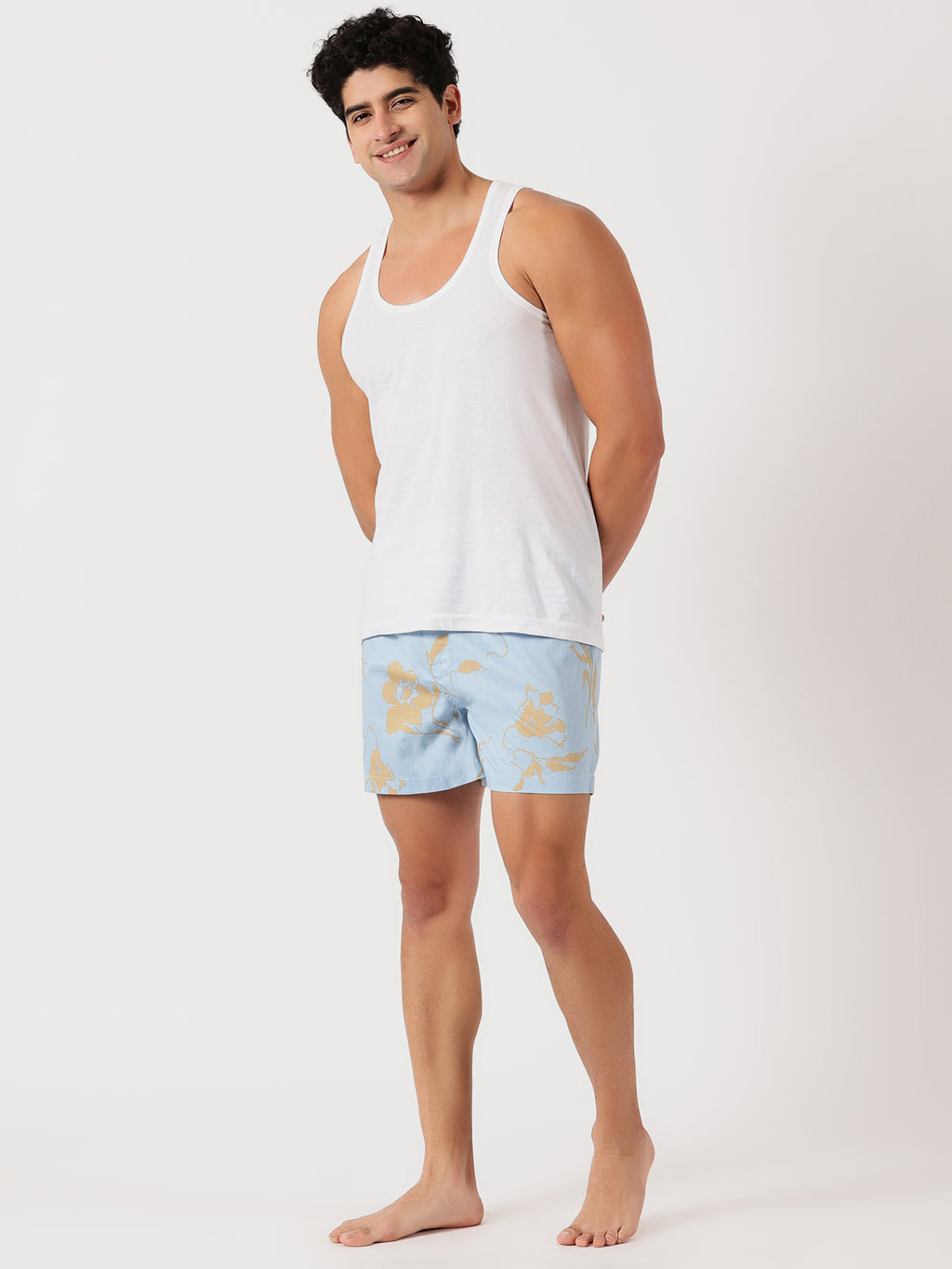 Thomas Scott Men Multicolor Cricket Club Regular Fit 100% Cotton Woven?Boxer Shorts (Pack of 3)
