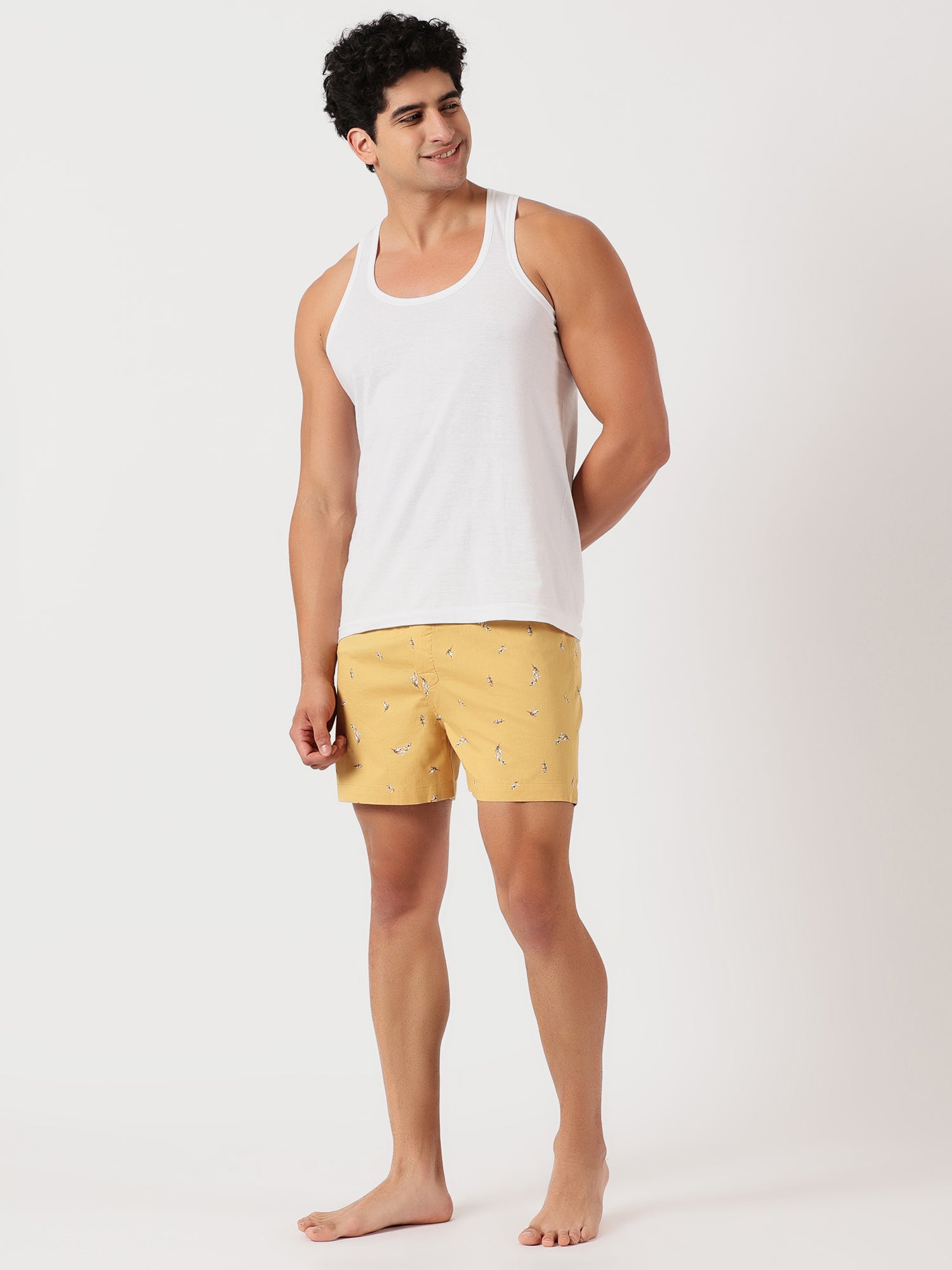 Thomas Scott Men Multicolor Cricket Club Regular Fit 100% Cotton Woven?Boxer Shorts (Pack of 3)