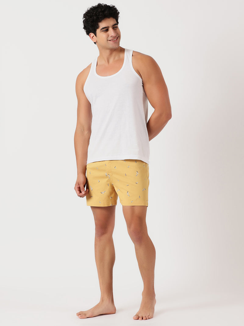 Thomas Scott Men Multicolor Cricket Club Regular Fit 100% Cotton Woven?Boxer Shorts (Pack of 3)