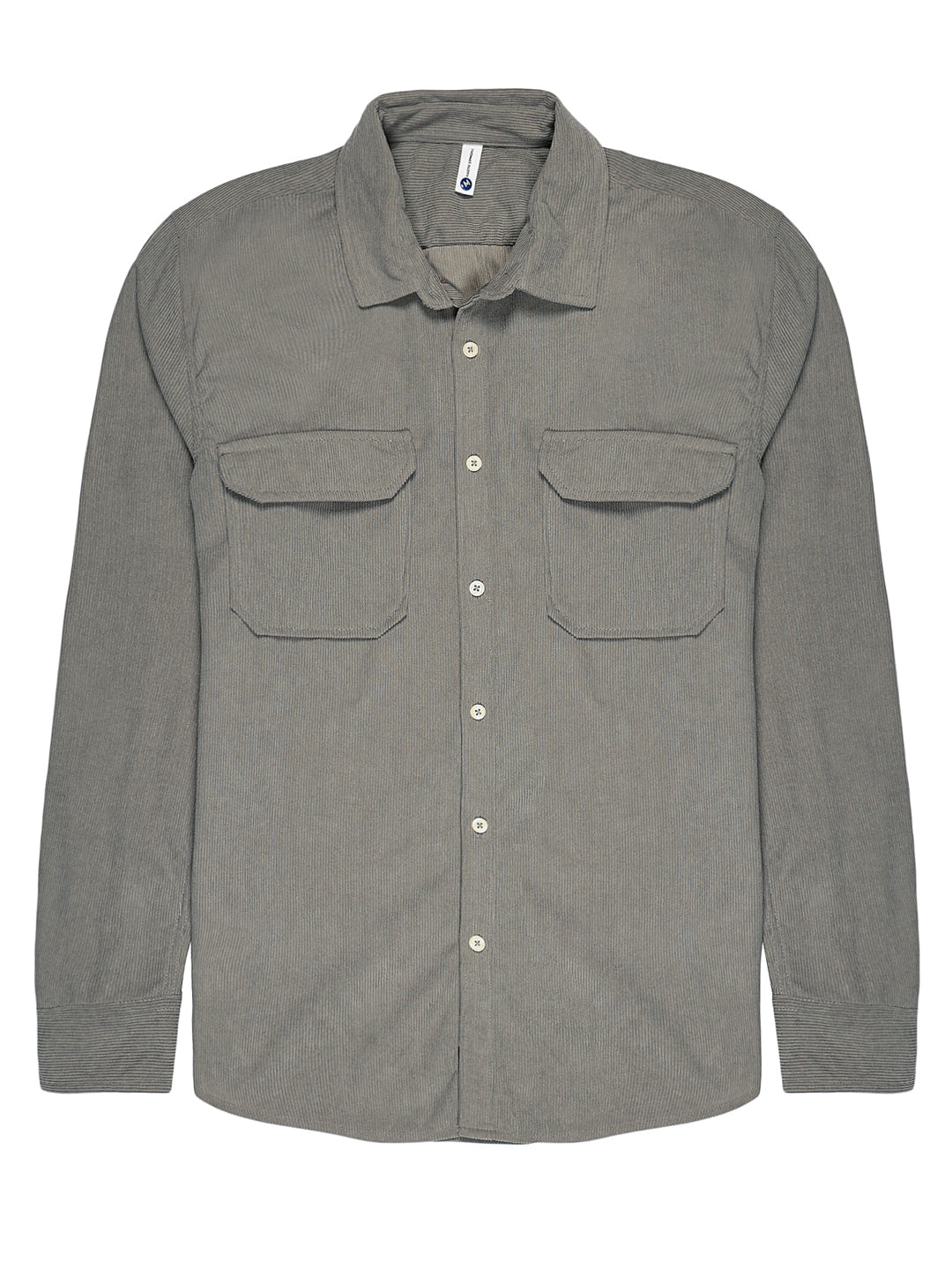 Thomas Scott Men Premium Slim Fit Opaque Corduroy Casual?Shirt