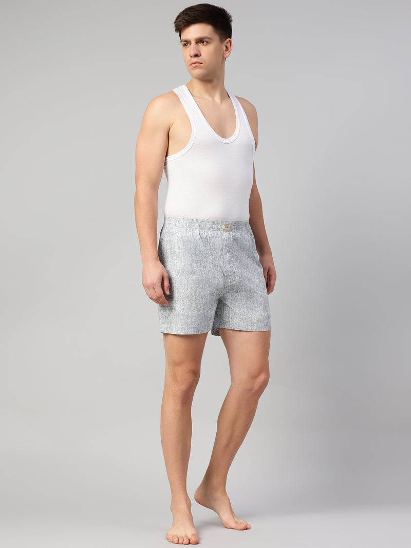 Thomas Scott Men Multicolor Cricket Club Collection Regular Fit 100% Cotton Woven Boxer Shorts (Pack of 3)