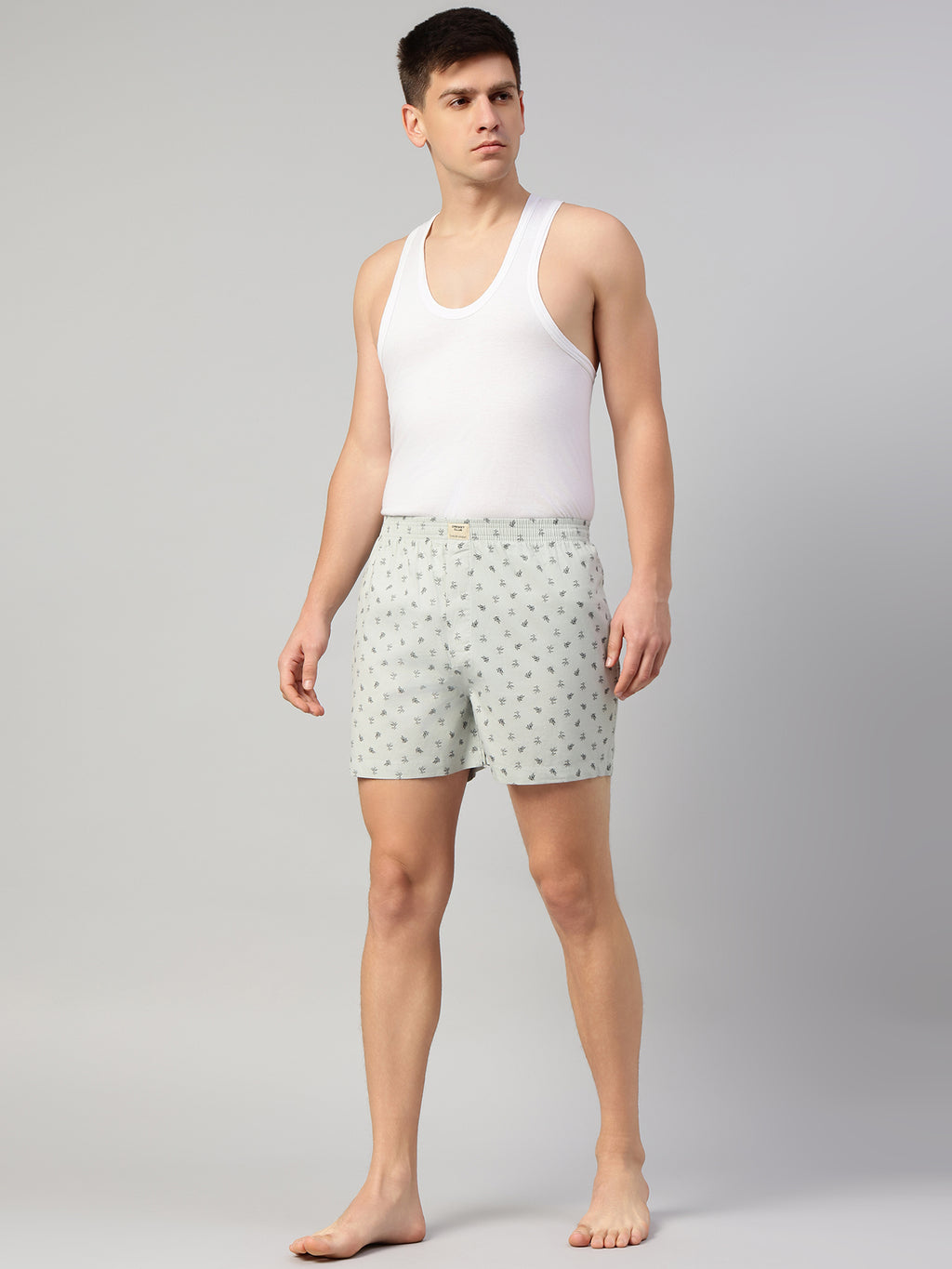 Thomas Scott Men Multicolor Cricket Club Collection Regular Fit 100% Cotton Woven Boxer Shorts (Pack of 3)