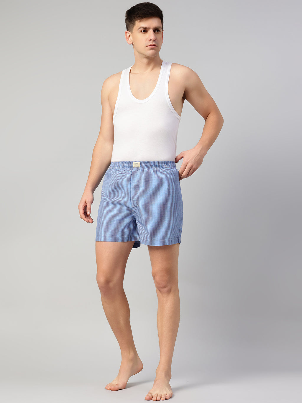 Thomas Scott Men Multicolor Cricket Club Collection Regular Fit 100% Cotton Woven Boxer Shorts (Pack of 3)