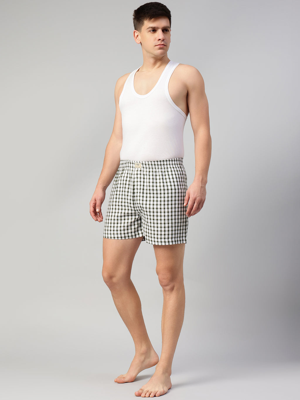 Thomas Scott Men Multicolor Cricket Club Collection Regular Fit 100% Cotton Woven Boxer Shorts (Pack of 3)