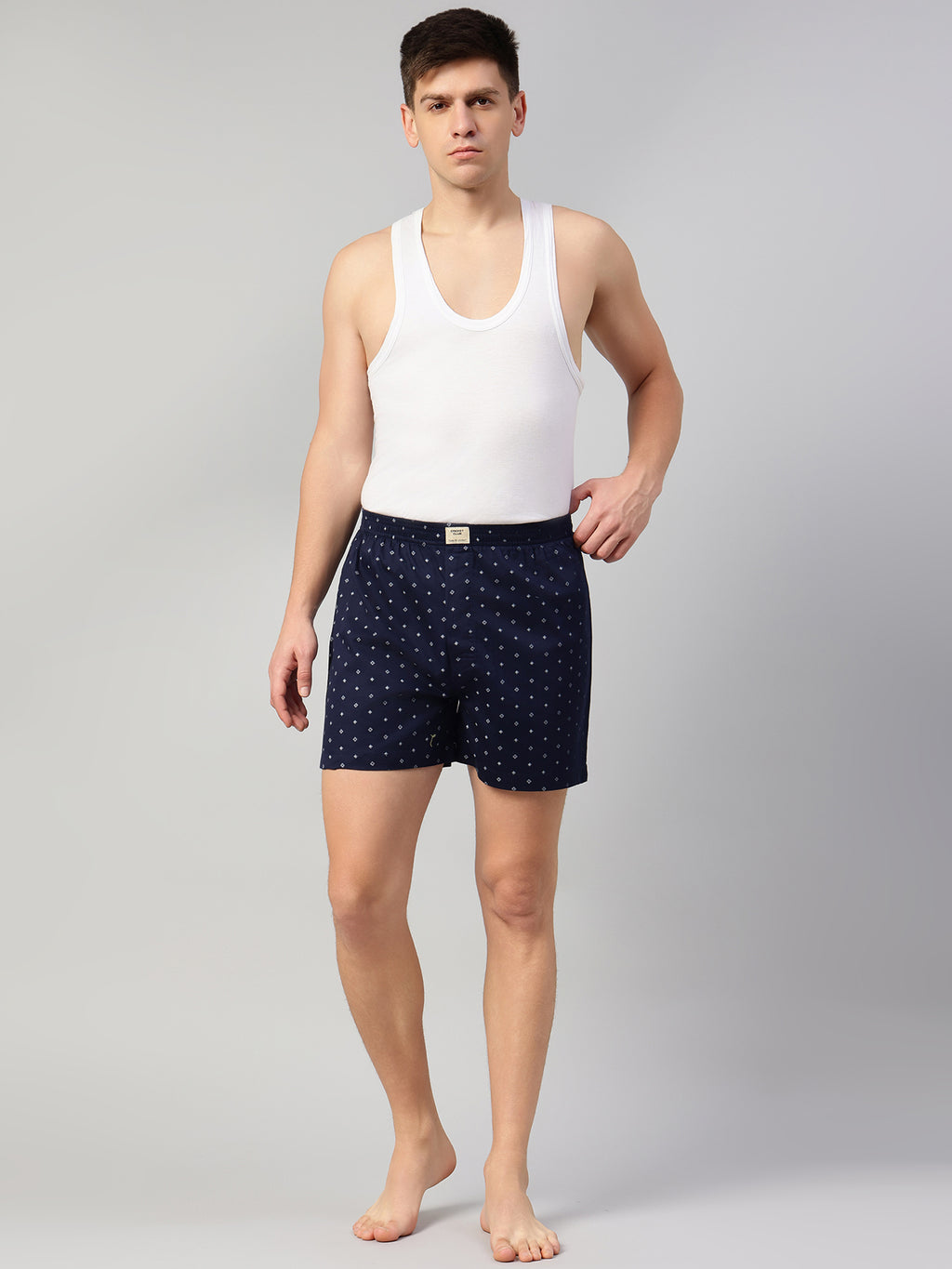 Thomas Scott Men Multicolor Cricket Club Collection Regular Fit 100% Cotton Woven Boxer Shorts (Pack of 3)