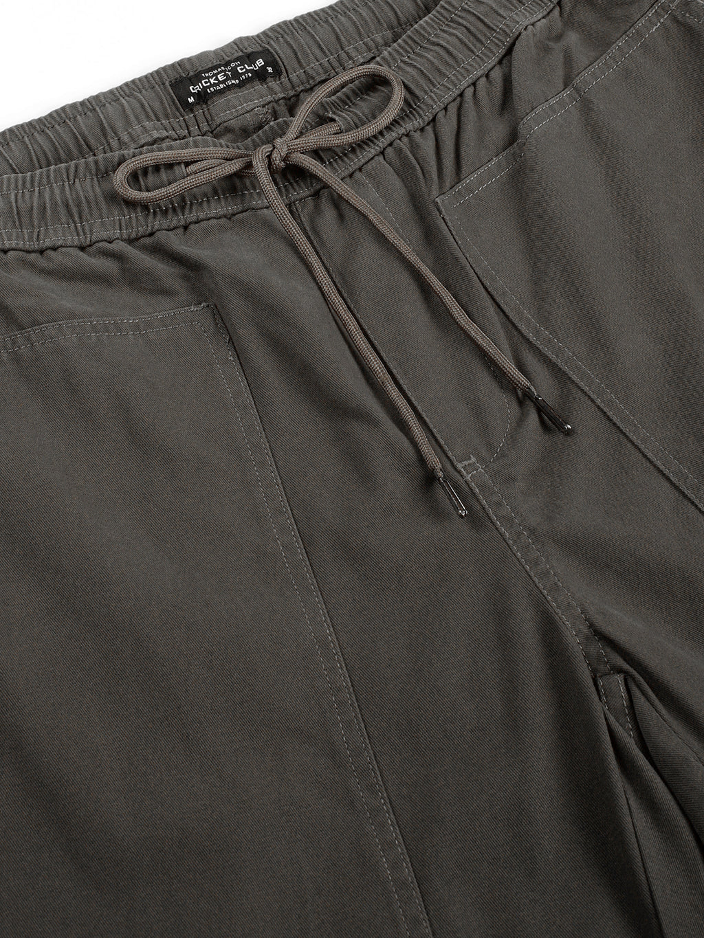Thomas Scott Men Cement Smart Regular Fit Mid-Rise Solid Cotton Woven Trouser