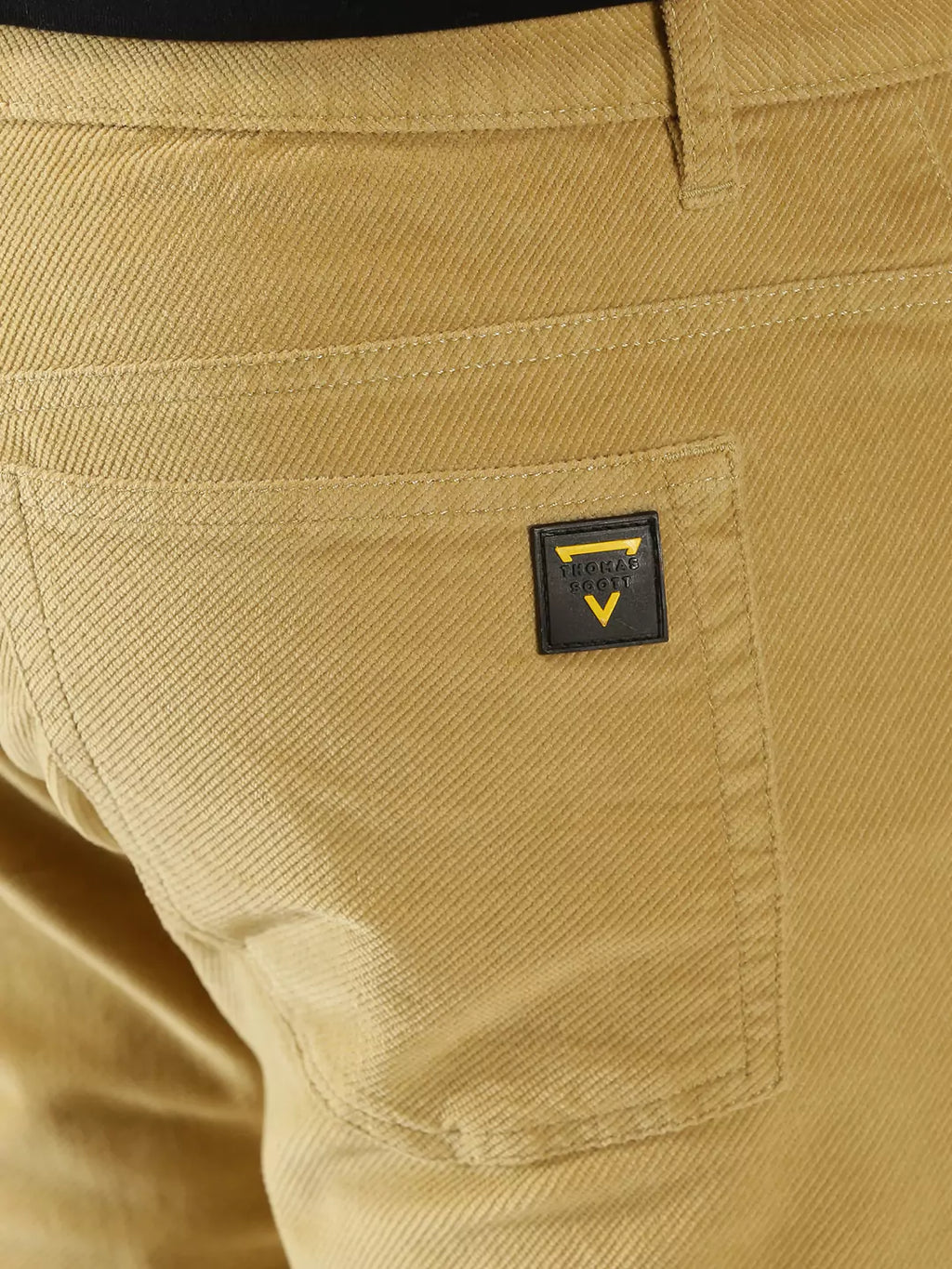 Thomas Scott Men Slim Fit Corduroy Chinos Trousers
