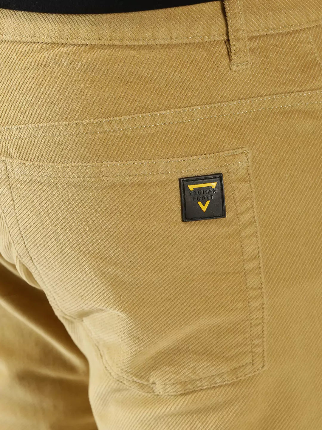 Thomas Scott Men Slim Fit Corduroy Chinos Trousers