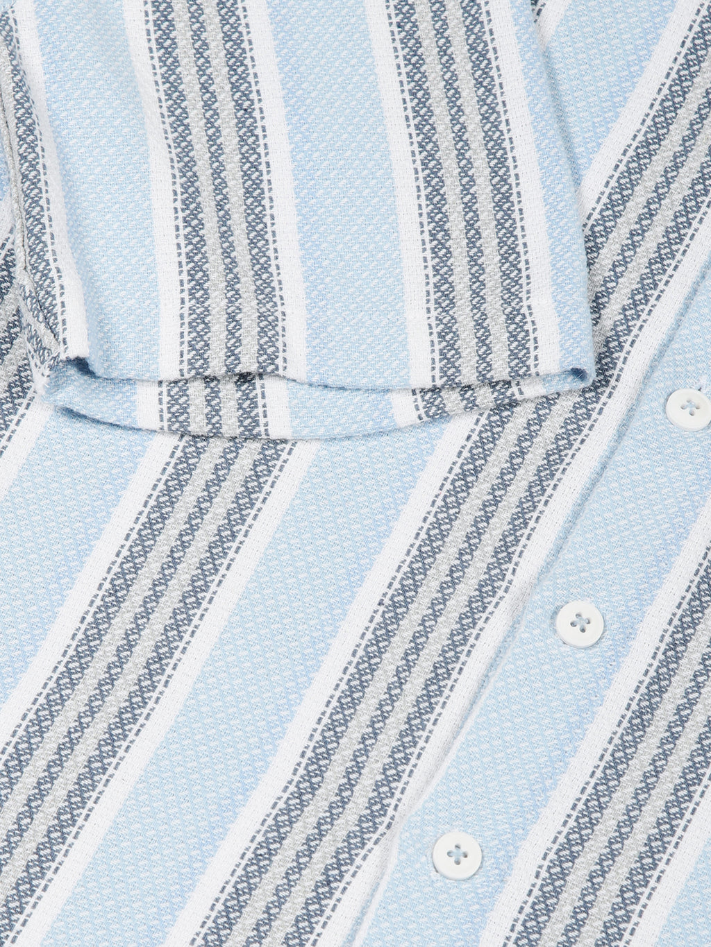 Thomas Scott Men Premium Slim Fit Opaque Striped Casual Shirt