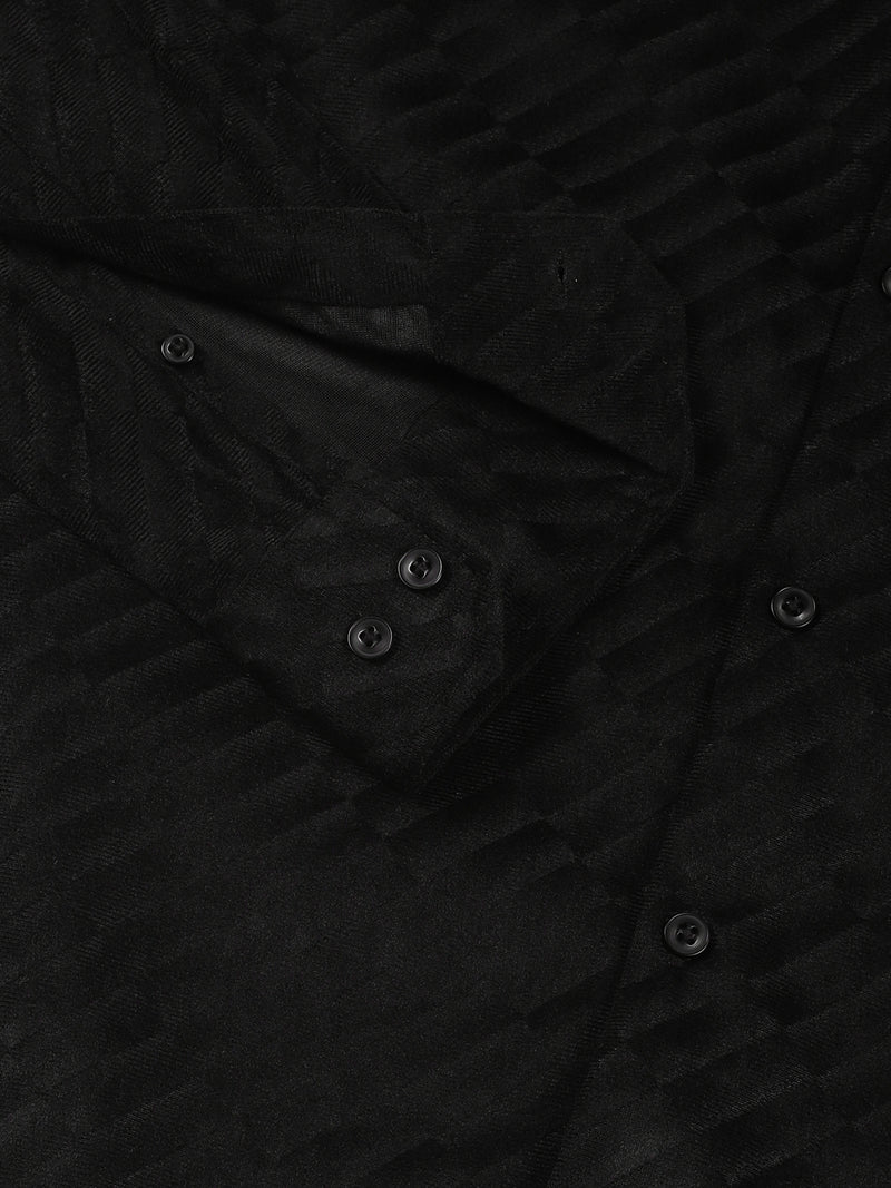 Thomas Scott Men Premium Slim Fit Opaque Casual Shirt