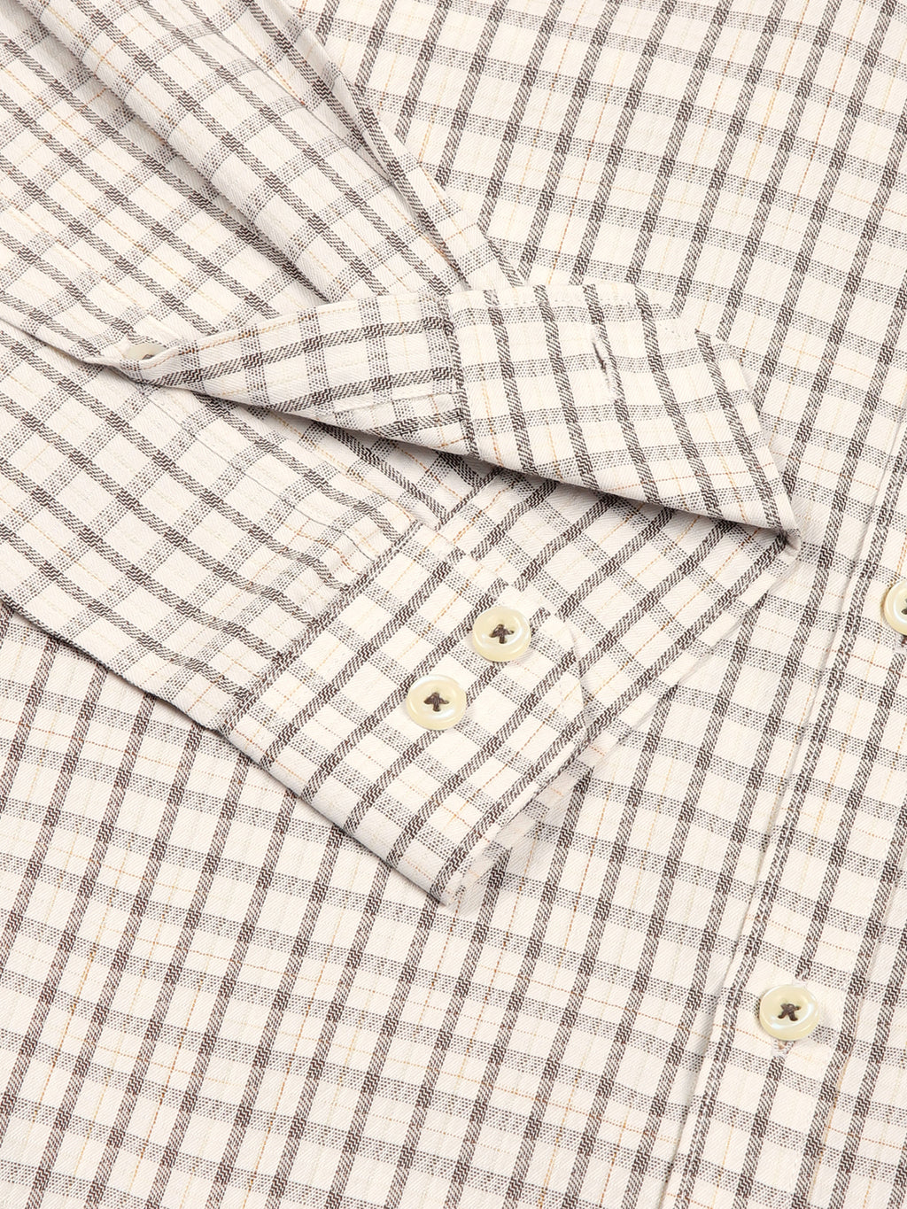Thomas Scott Men Smart Tartan Checks Opaque Checked Formal Shirt