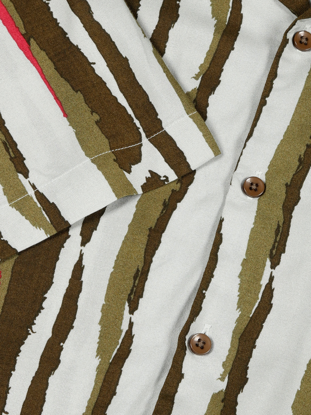 Thomas Scott Men Smart Striped Casual Shirt