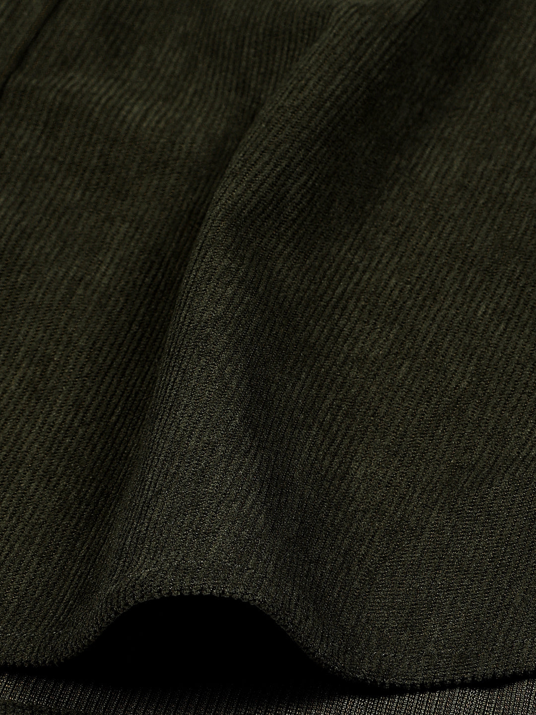 Thomas Scott Men Premium Slim Fit Opaque Corduroy Casual?Shirt