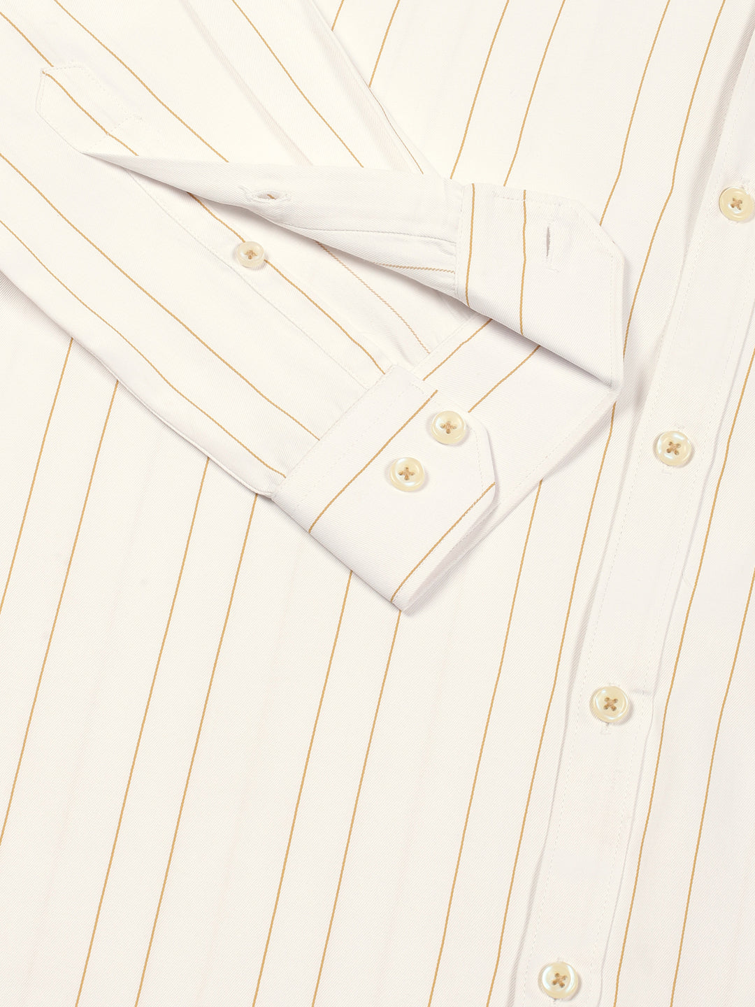 Thomas Scott Men Smart Opaque Striped Formal Shirt