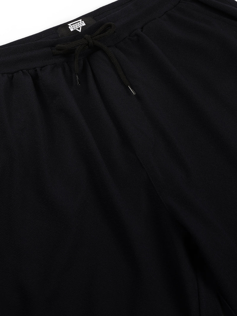 Thomas Scott Men Mid Rise Relaxed Fit Track Pants Joggers
