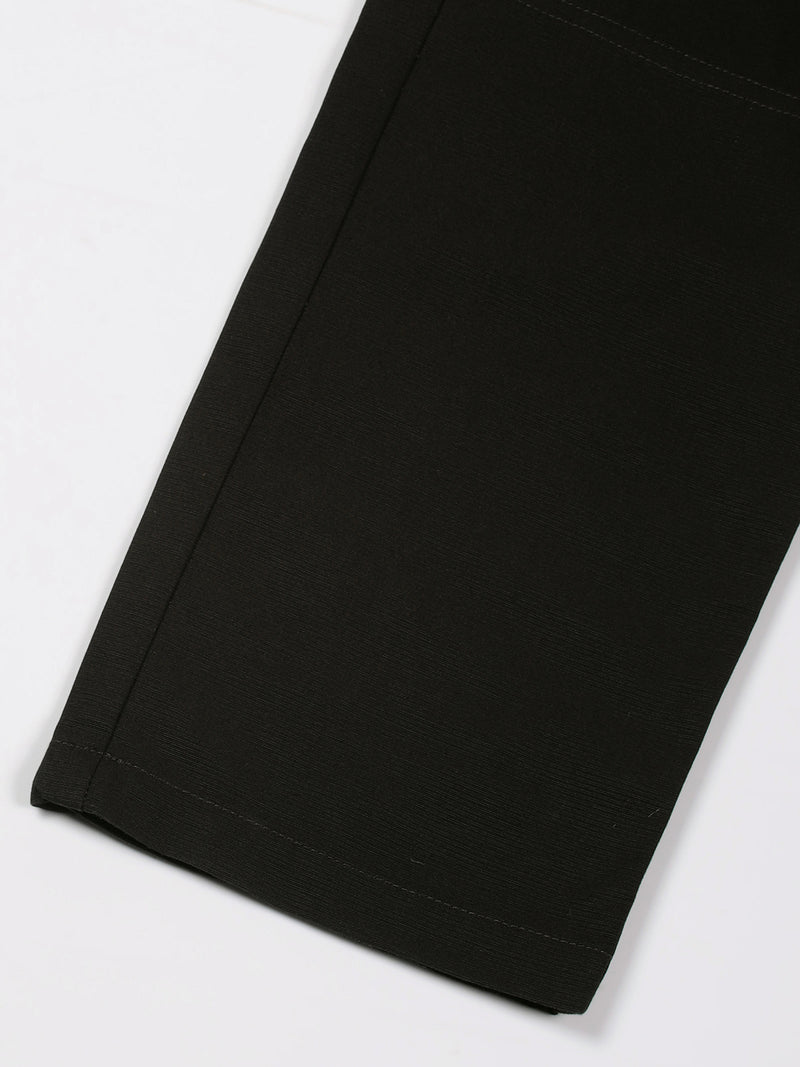 Thomas Scott Men Smart Straight Fit Easy Wash Cotton Cargo Trouser