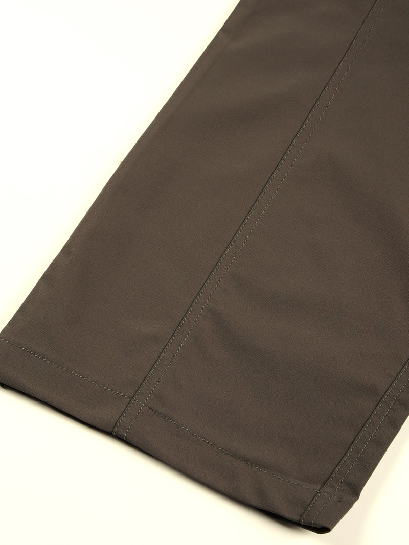 Thomas Scott Men Smart Loose Fit Wrinkle Free Cargos Trousers