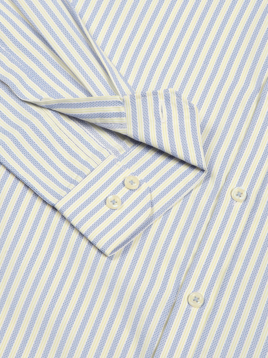 Thomas Scott Men Smart Opaque Striped Formal Shirt