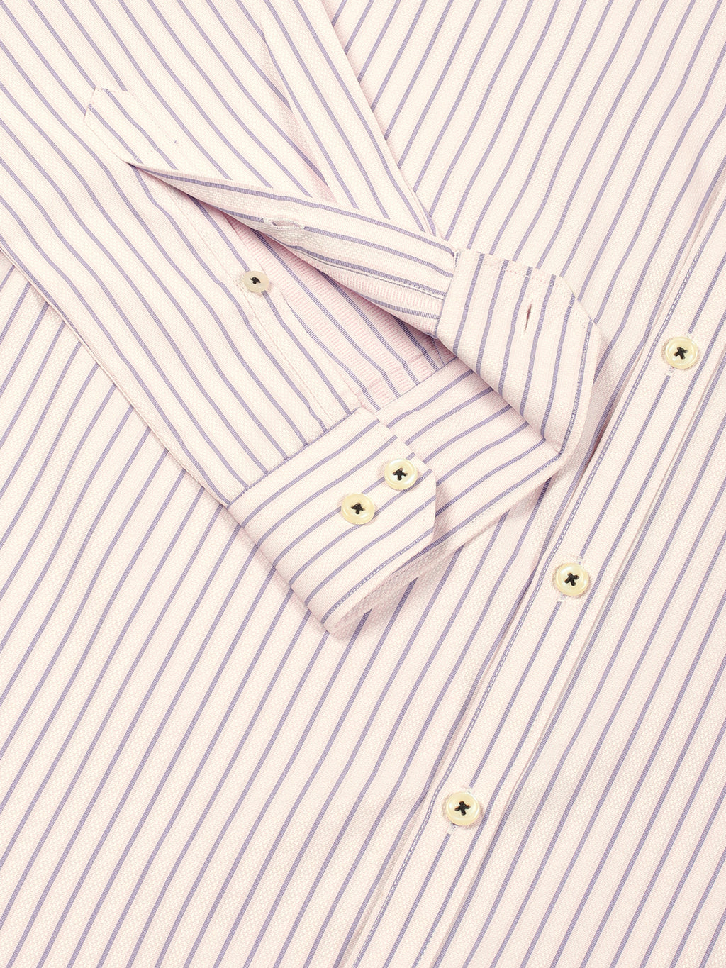 Thomas Scott Men Smart Opaque Striped Formal Shirt