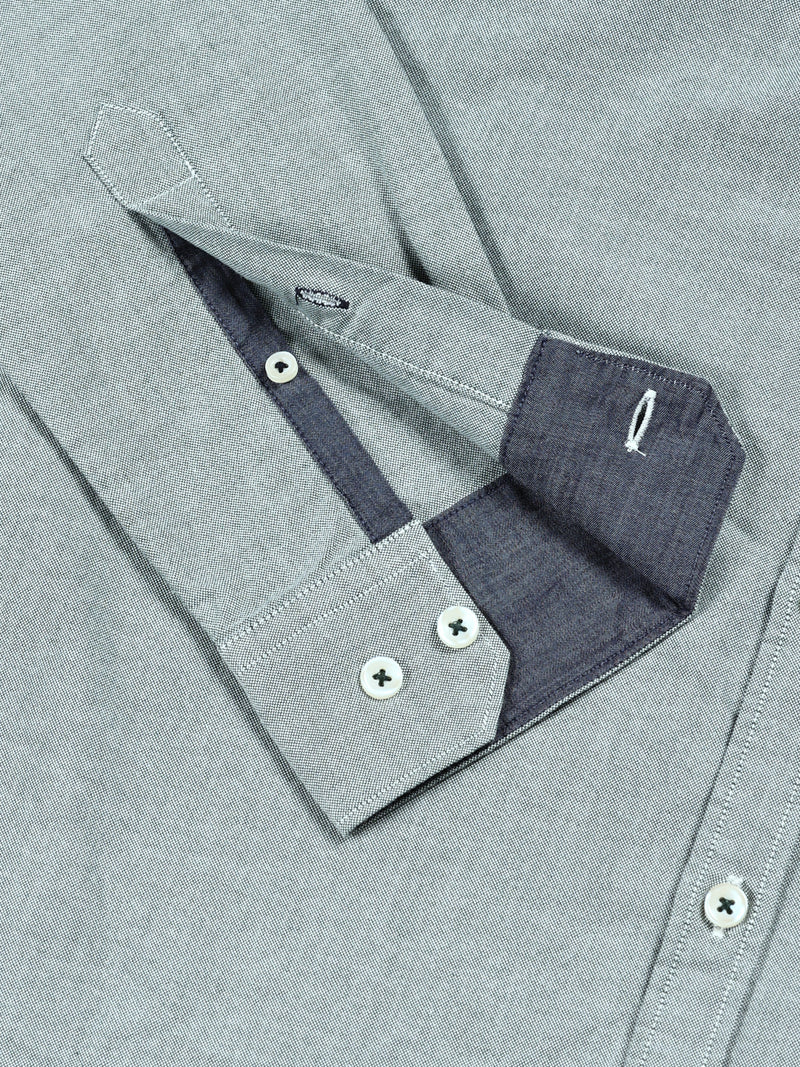 Thomas Scott Men Premium Button-Down Collar Semiformal Shirt