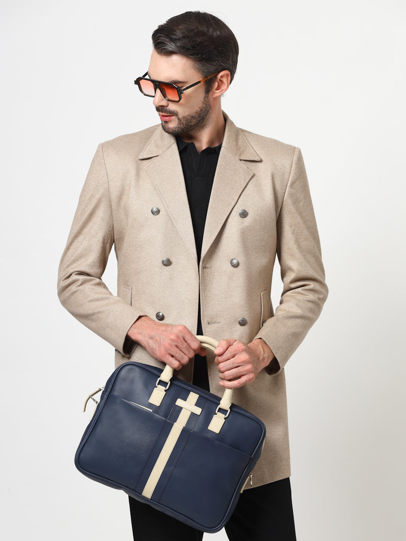 Thomas Scott Men PU Laptop Bag
