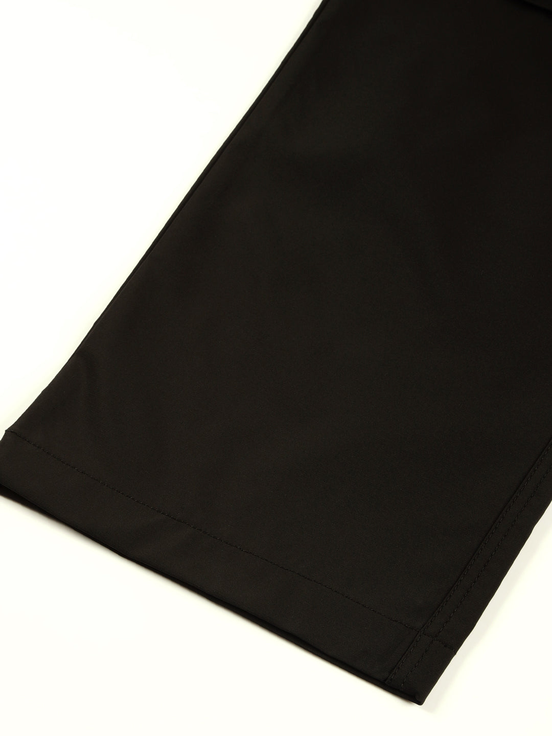 Thomas Scott Men Black Smart Loose Fit Woven Cargo Trousers