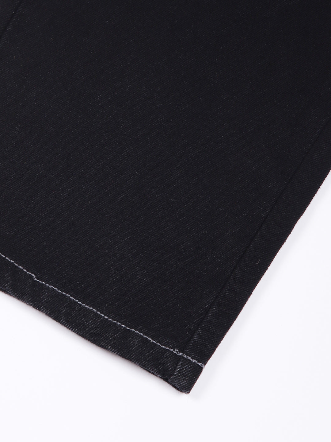 Thomas Scott Men Black Relaxed Fit Cargo Style Cotton Jeans