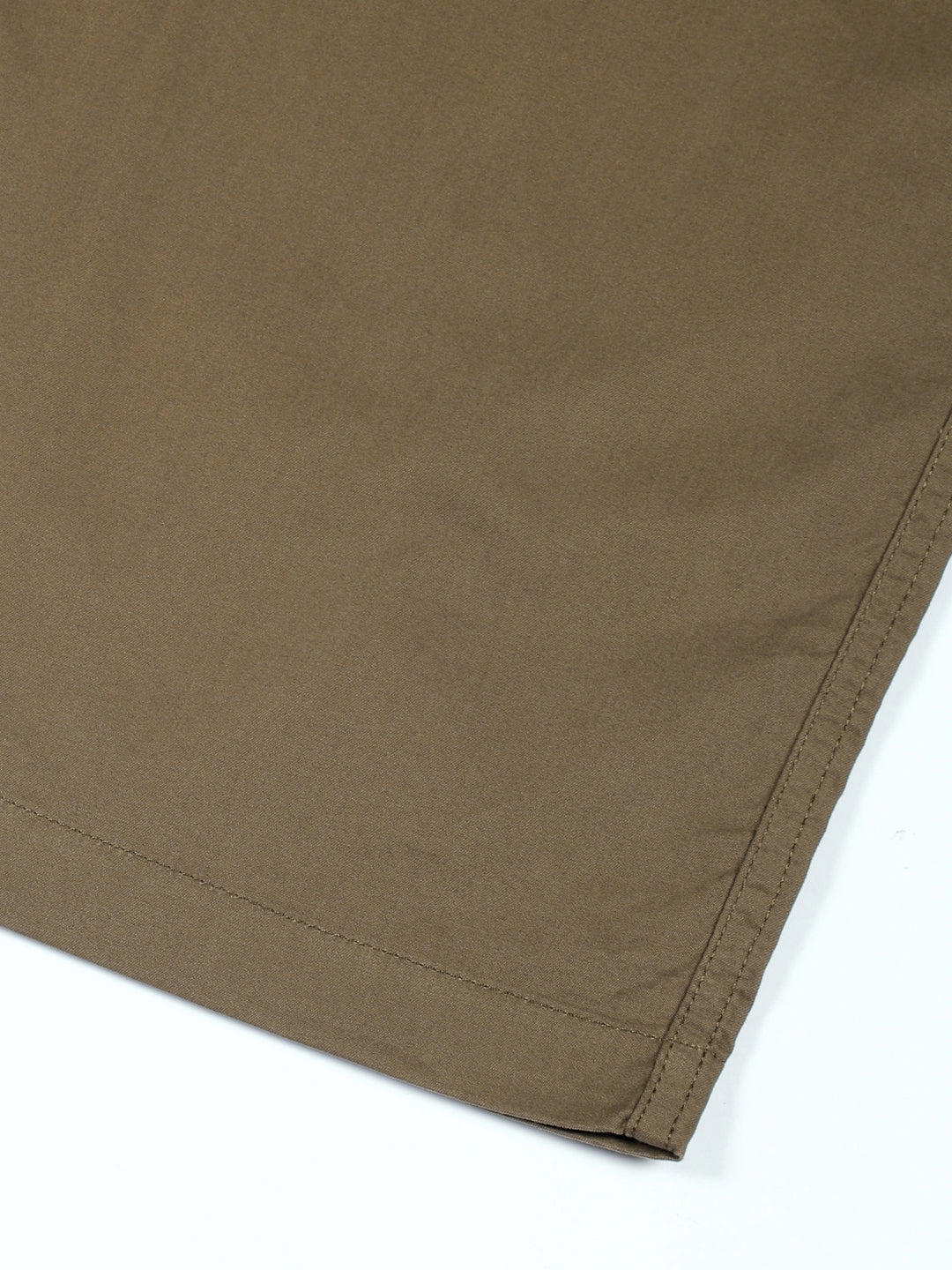 Thomas Scott Men Brown Cotton Mid-Rise Smart Cargo Trouser