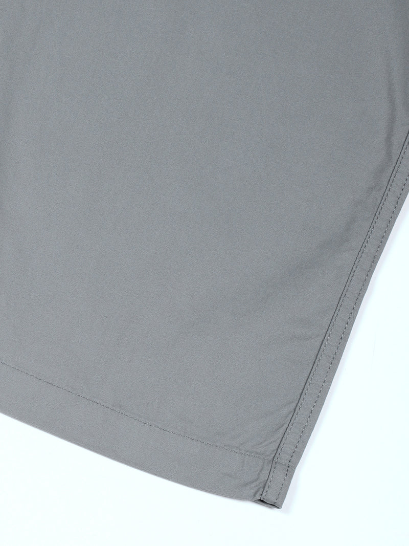 Thomas Scott Men Grey Cotton Mid-Rise Smart Cargo Trouser