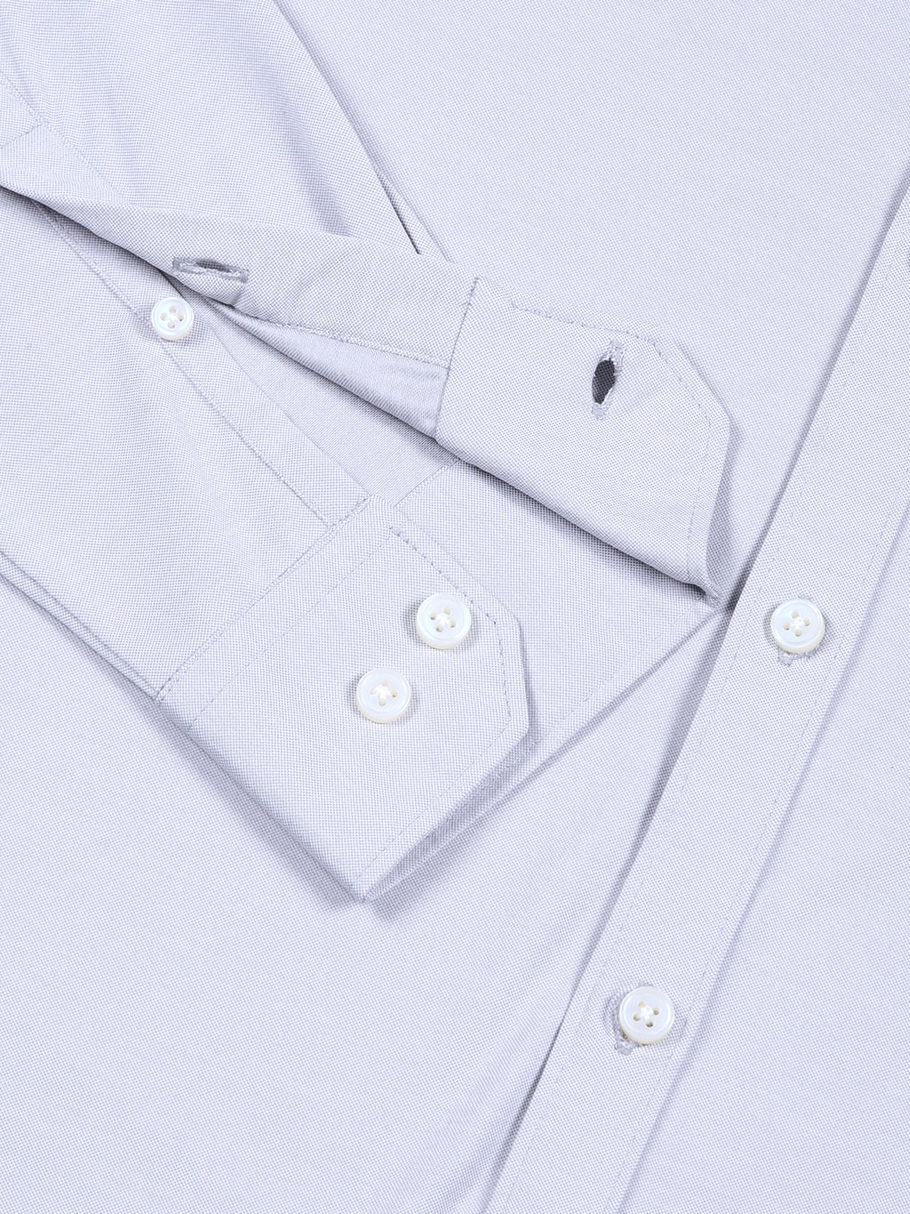 Thomas Scott Men LightGrey Slim Fit Solid Casual Shirt