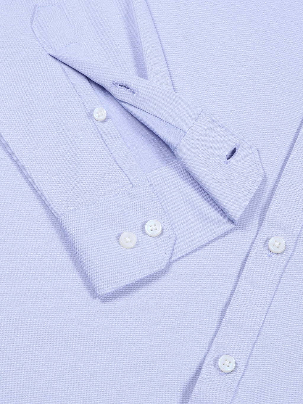 Thomas Scott Men SkyBlue Slim Fit Solid Casual Shirt