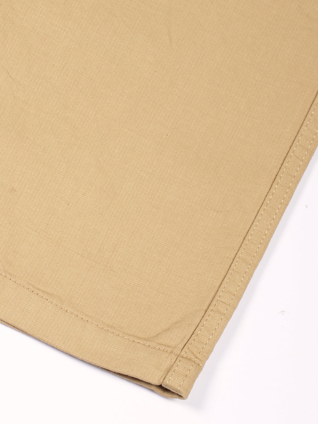 Thomas Scott Men Fawn Relaxed Fit Woven Cargo Trousers