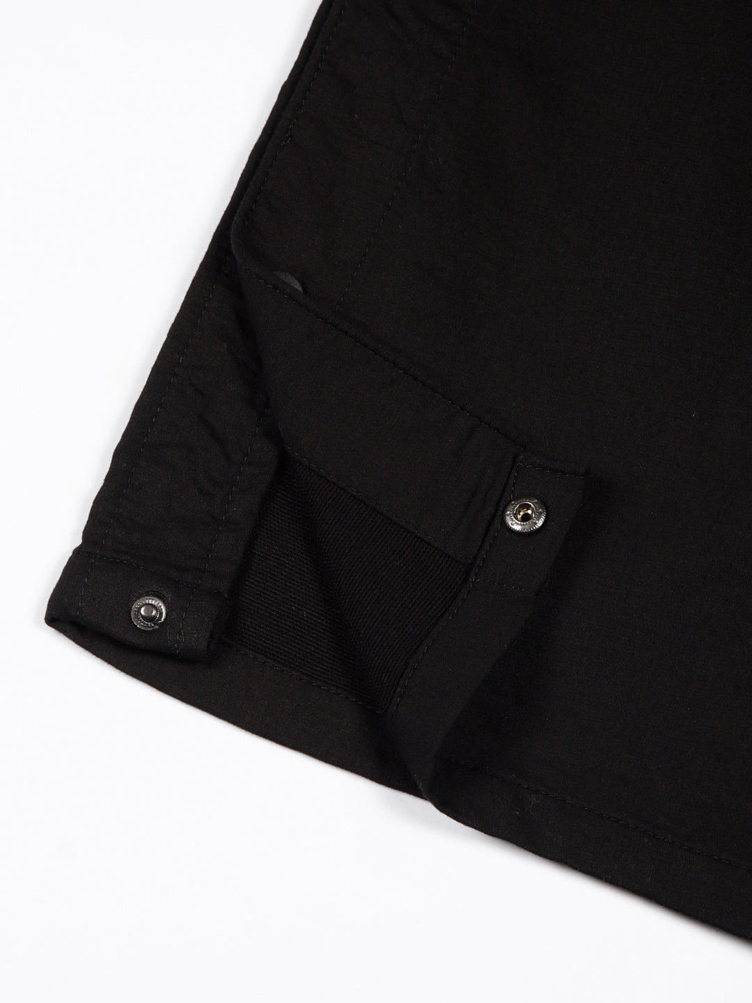 Thomas Scott Men Black Mid-Rise Relaxed Fit Woven Cargo Trousers