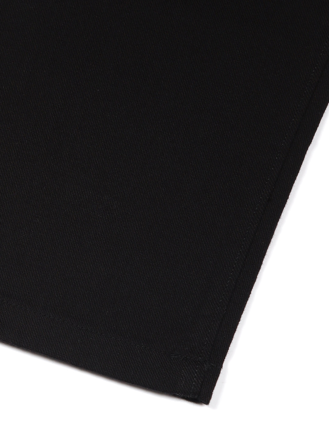 Thomas Scott Men Black Mid-Rise Regular Fit Woven Trousers