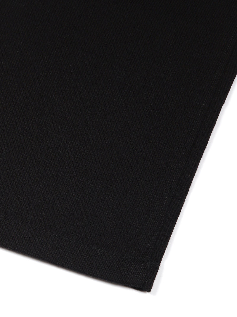 Thomas Scott Men Black Mid-Rise Regular Fit Woven Trousers