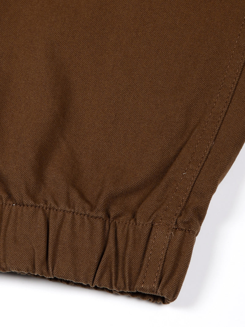 Thomas Scott Men Brown Mid-Rise Slim Fit Woven Cargo Trousers