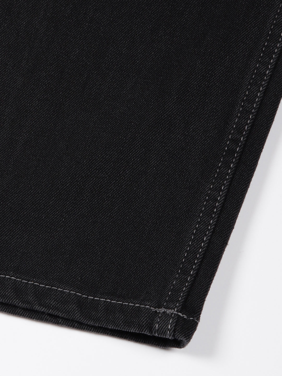 Thomas Scott Men DarkGrey Mid-Rise Baggy Fit Cotton Non Stretchable Jeans