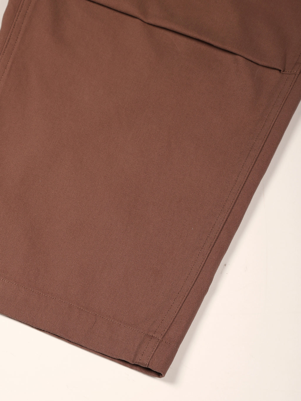 Thomas Scott Men Tan Mid-Rise Loose Fit Cotton Woven Cargo Trouser