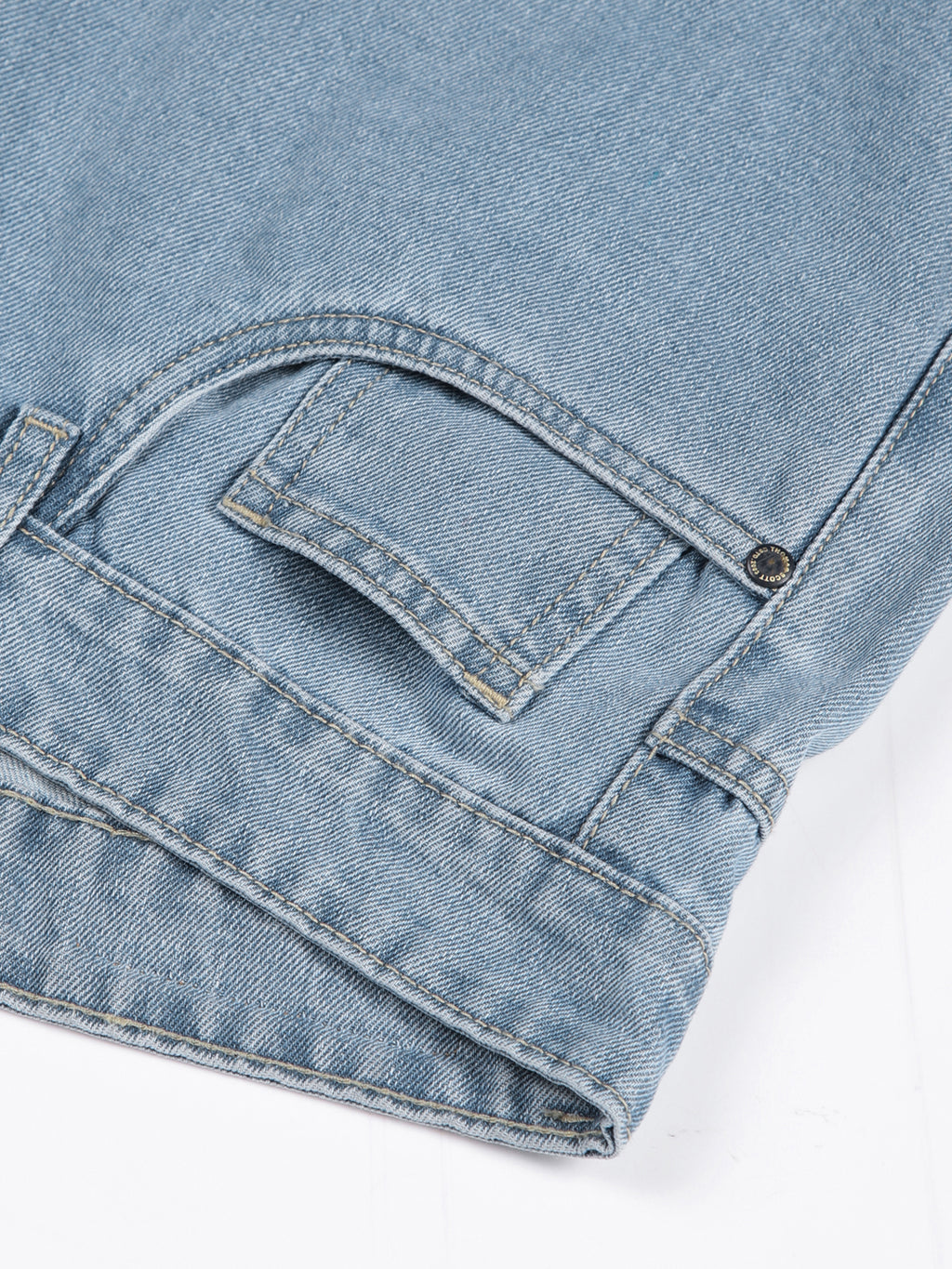 Thomas Scott Men Smart Relaxed Fit Baggy Jeans