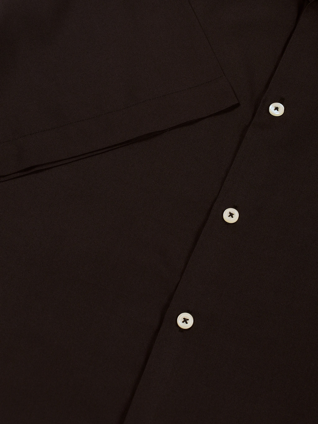 Thomas Scott Men Black Premium Oversized Short Sleeves Cuban Collar Solid Casual Shirt