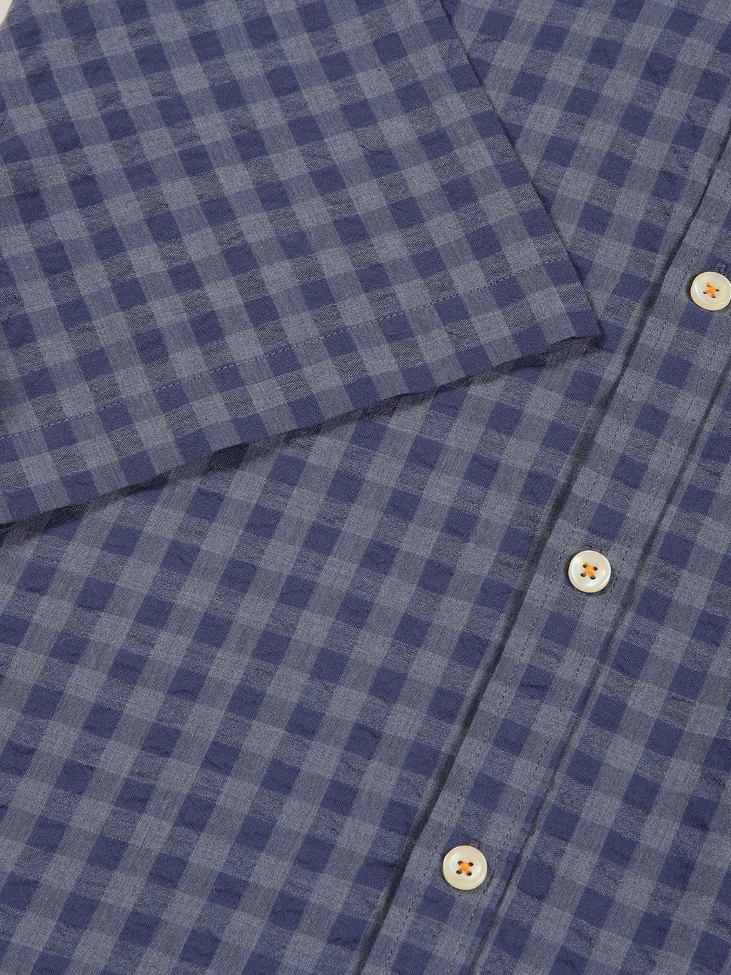 Thomas Scott Men Premium Gingham Checks Opaque Checked Casual Shirt